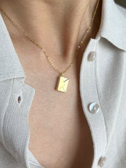 Envelope Necklace