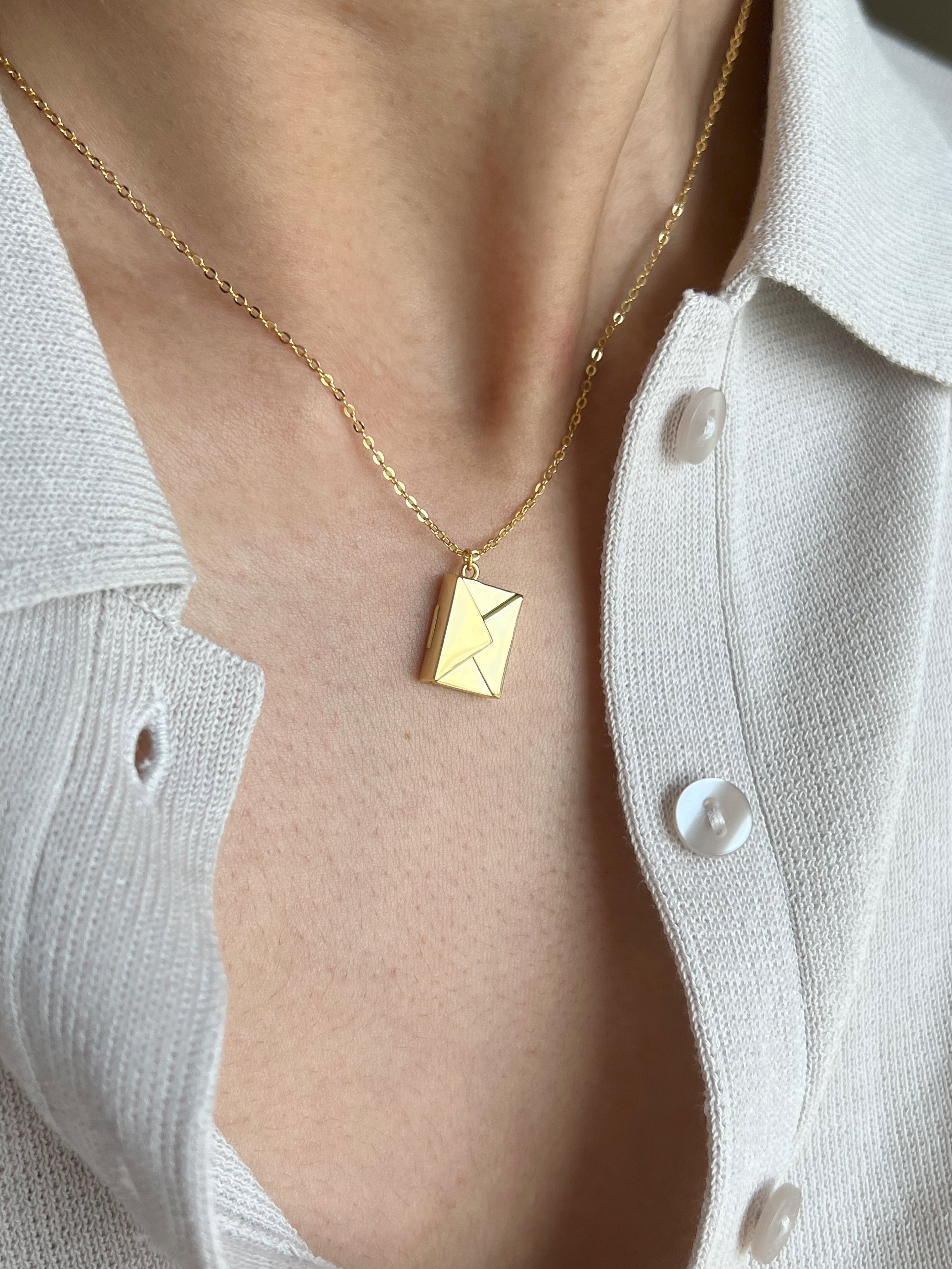 Envelope Necklace