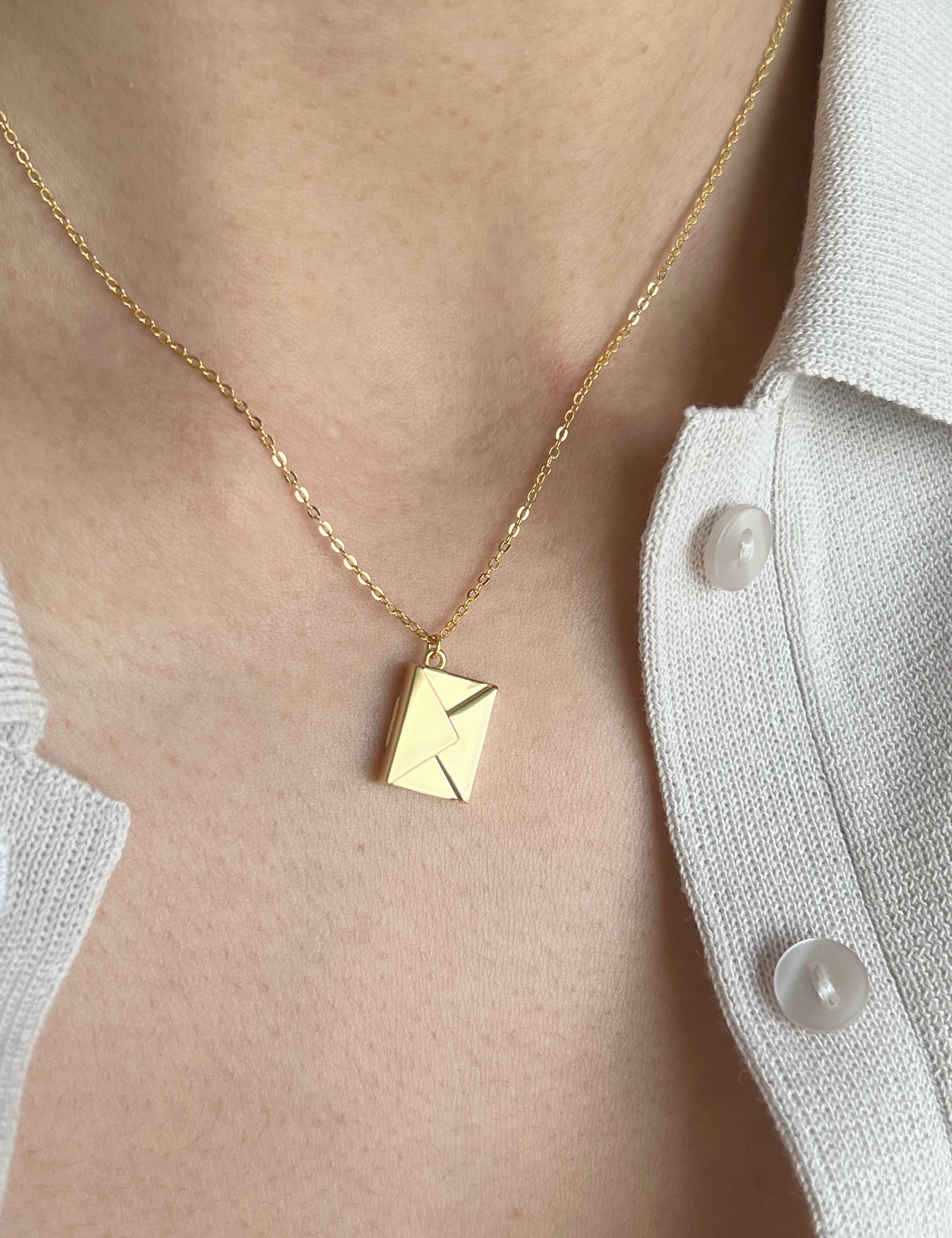 Envelope Necklace