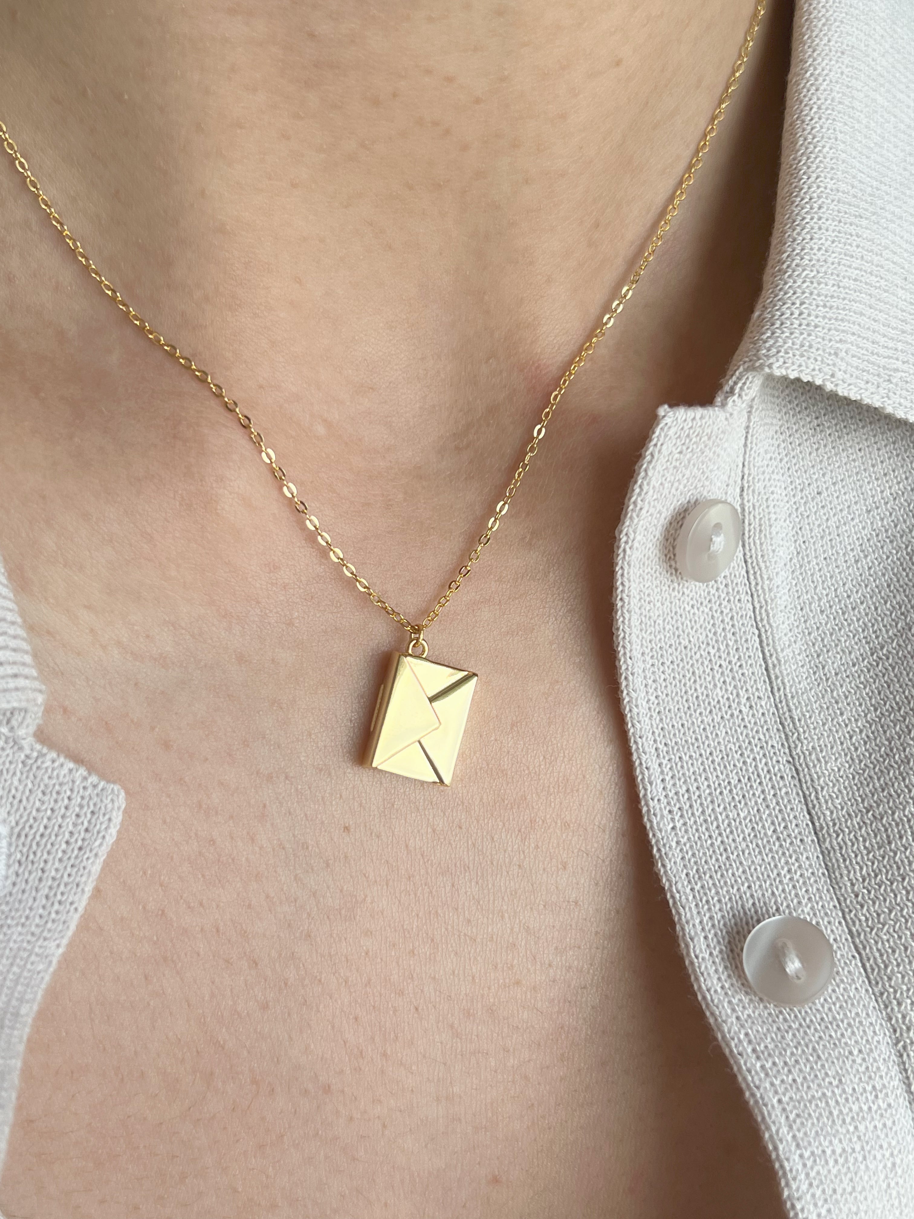 Envelope Necklace