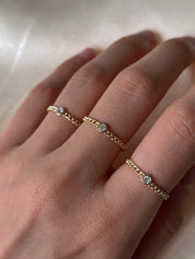 Dainty Chain Ring