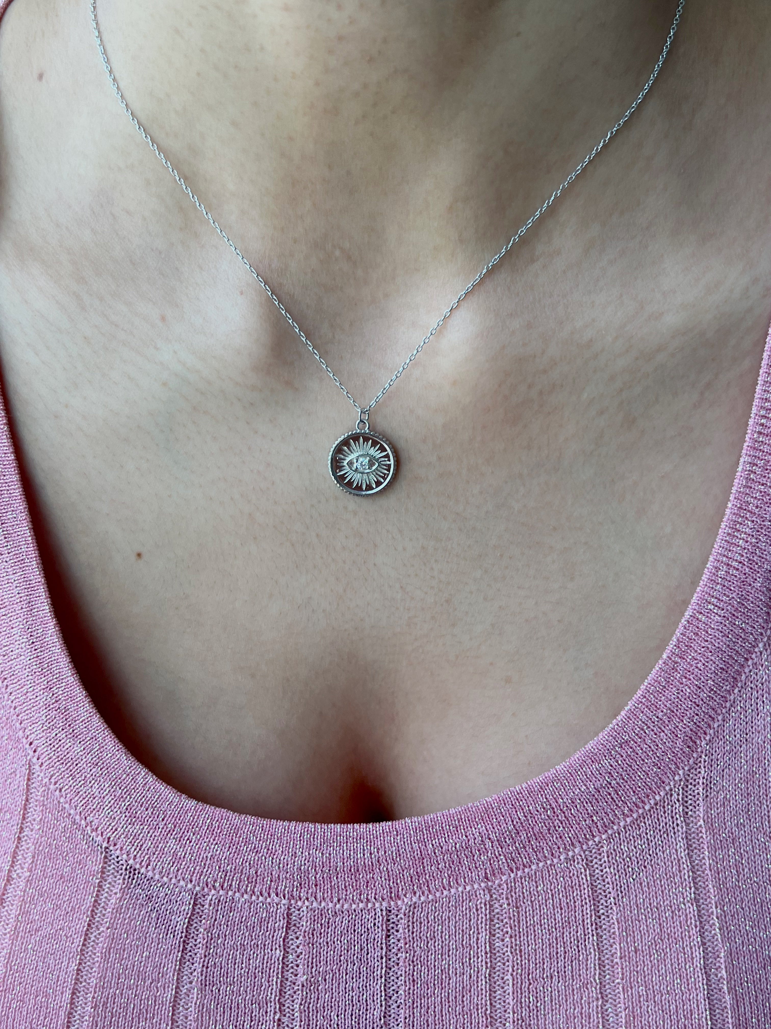 Diamond Eye Necklace