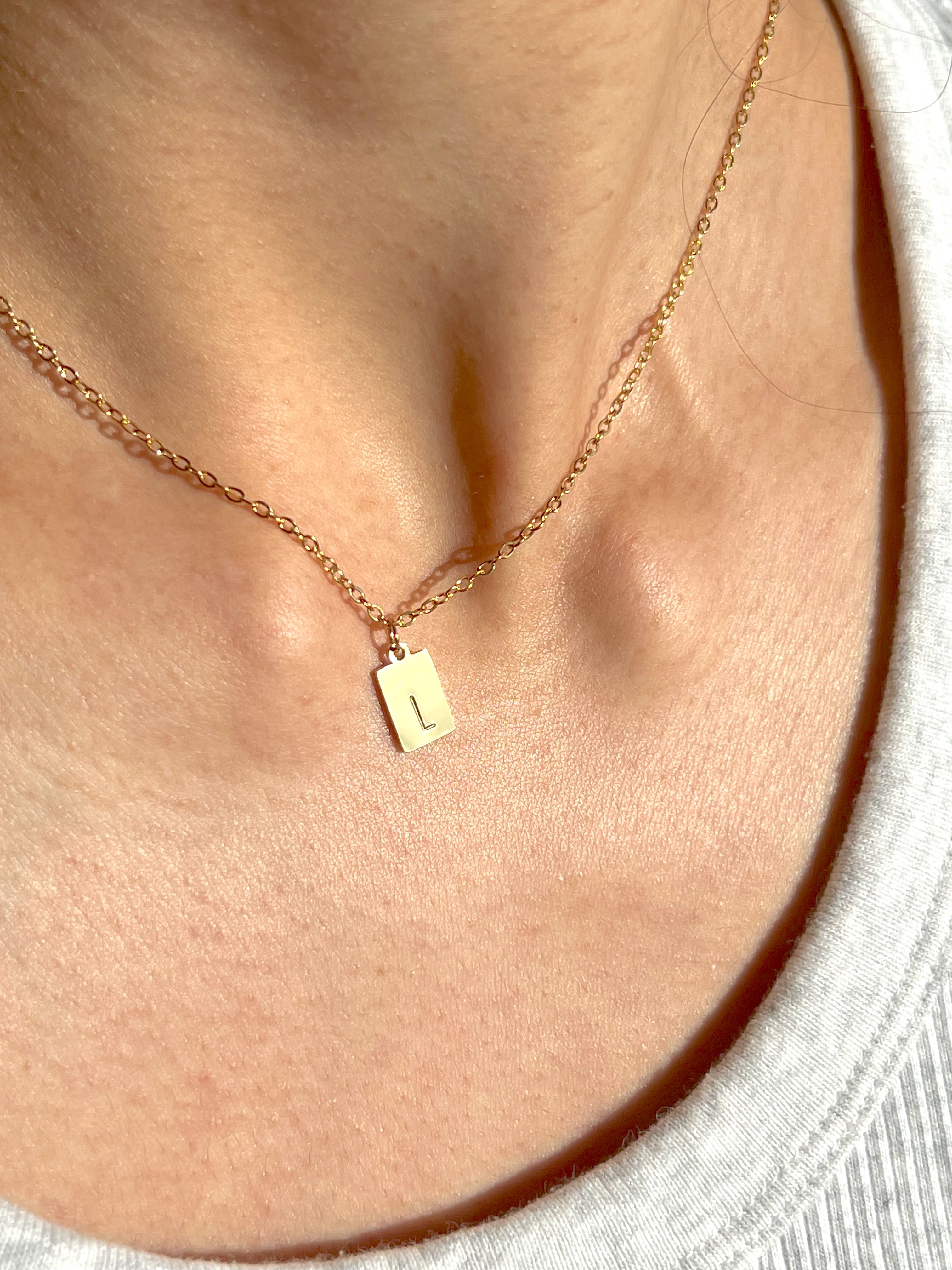 Petite Initial Necklace