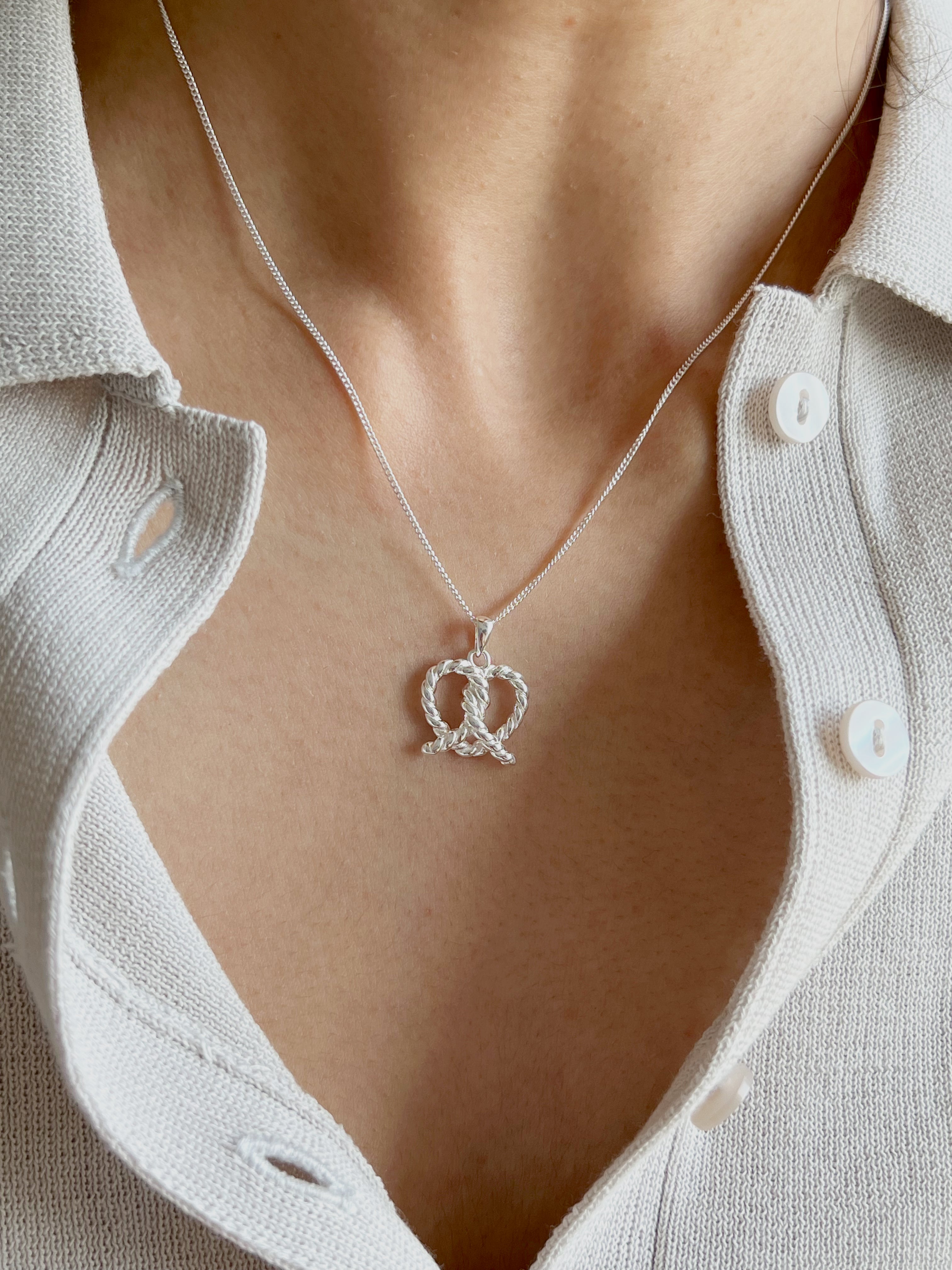 Pretzel Necklace