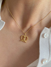 Pretzel Necklace