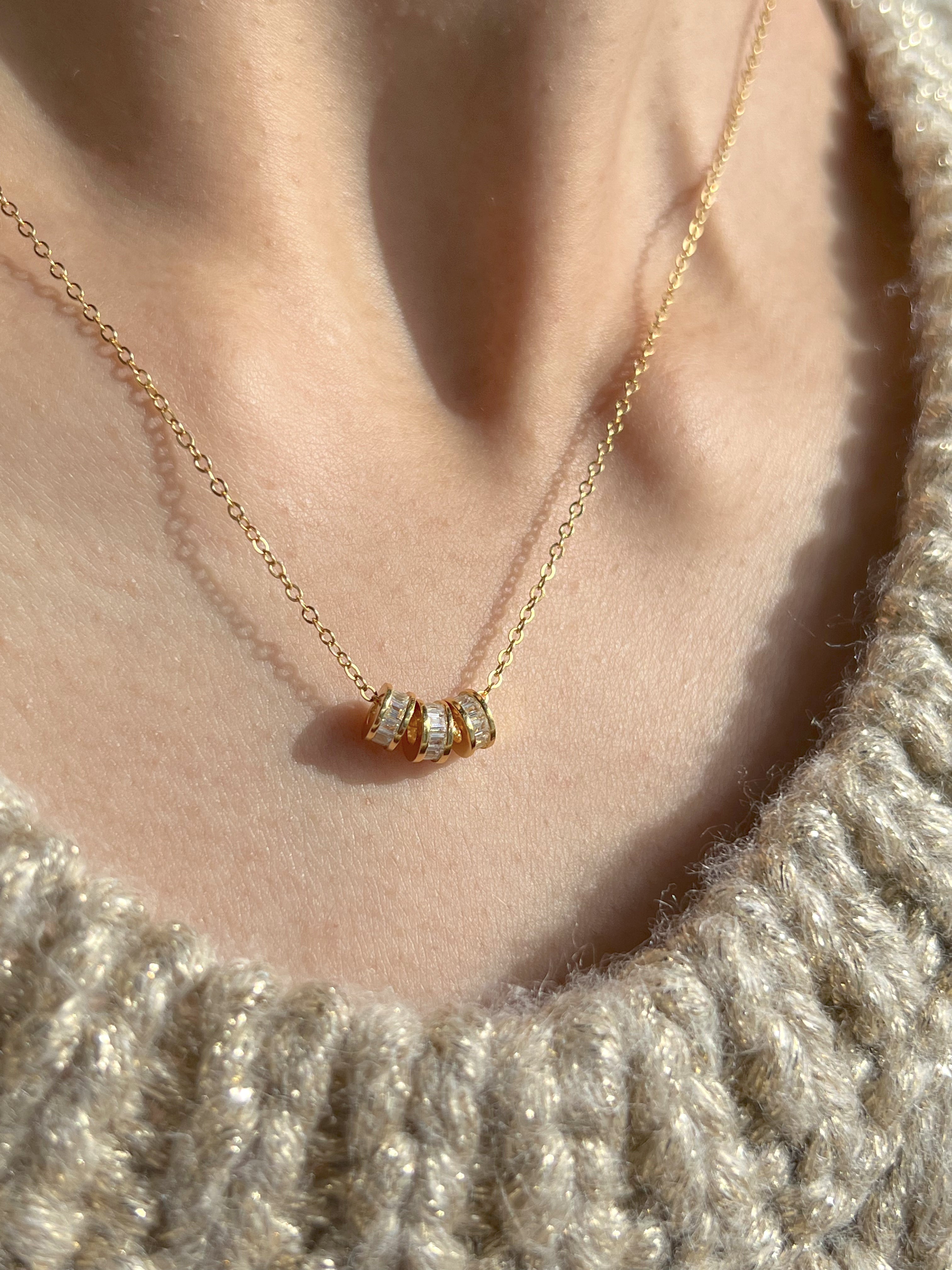 Diamond Trio necklace