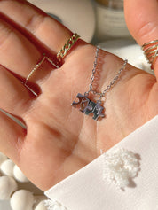 Double Puzzle Necklace