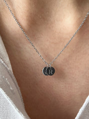 Initial Coin Necklace