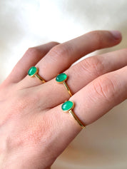 Oval Jade Ring